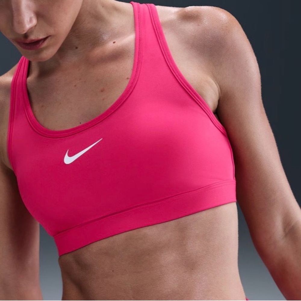 Nike Pink Womens Sports Bra size Large